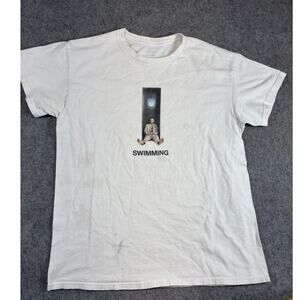 Mac Miller Swimming Album Promo T Shirt Mens Medium White Tour Merchandise Tee